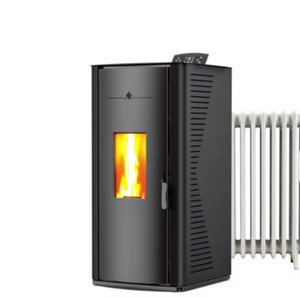 VENTES FLASH Poêle à granulés automatique en plastique avec alimentation en granulés et chauffage à l'eau chaude, design moderne, contrôlé par WIFI, Hydro Pellet - Product Image 1