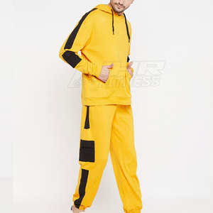 Chándal de algodón 100% superventas con capucha, conjuntos de jogging y ropa de calle de invierno, recién llegado, diseño de patrón sólido transpirable - Product Image 4