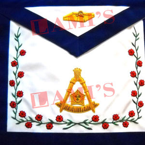 ผ้ากันเปื้อนลายสก็อตสำหรับเครื่องแบบเครื่องราชกกุธภัณฑ์สไตล์14th งานปักตามสั่ง - Product Image 6