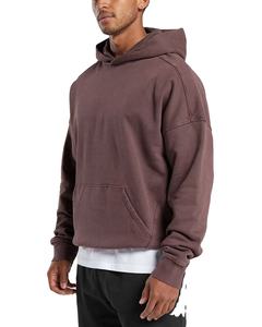 2025 magnifiquement coton polaire Hip Hop hommes polaire à capuche conception personnalisé surdimensionné sweats à capuche pour hommes - Product Image 3