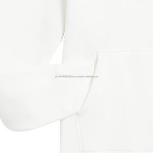 เสื้อฮู้ดดี้ครอปทรงโอเวอร์ไซส์สไตล์สตรีทแวร์สำหรับผู้ชาย ปี 2025 ปักลาย ผ้าเฟรนช์เทอร์รี่ ตัดขอบดิบ ล้างสีแบบแอซิดวอช ผ้าฝ้าย 100% - Product Image 6