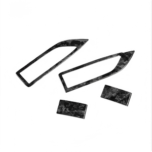 Haute qualité pour Ferrari 458 Italia et Spider 2011-2016, couvre-poignées de porte intérieurs en fibre de carbone forgée (4 pièces) - Product Image 5