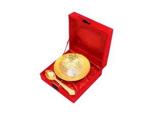 ชามเสิร์ฟทรงดอกบัวชุบทองเงินขนาด4นิ้วชามทองเหลืองสำหรับตกแต่งของขวัญคืนของขวัญสำหรับงานแต่งงาน - Product Image 3