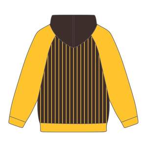 Anno di fondazione 1963 Iota Phi Theta corpo marrone oro Raglan Pullover felpa con cappuccio greco confraternita abbigliamento Divine Nine HBCU - Product Image 3