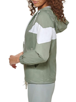 Veste coupe-vent élégante pour femmes pour la course à pied, le cyclisme, la randonnée-Respirante, imperméable, grande taille-avec capuche-pour la vente en gros d'automne