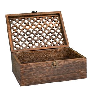 Factory Price Wooden Storage <b>Box</b> Handcrafted Design Natural Wood <b>Box</b> Mango and Acacia Wood <b>Keepsake</b> <b>Box</b> with Multiple Use - Product Image 1
