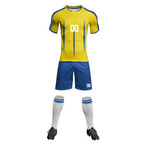 Nueva Llegada, Artículo de Moda, Conjunto Deportivo Unisex Ligero de Camiseta y Pantalones Cortos de Fútbol, el Mejor Diseño, Uniforme de Fútbol con Logotipo Personalizado - Product Image 1