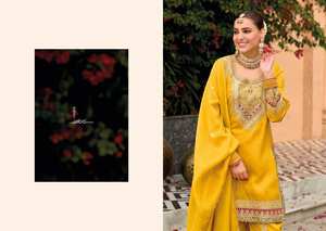 Vêtements ethniques tendance à la mode vente chaude mijoter Salwar Suit & Dupatta avec travail de broderie vente entière approvisionnement d'usine - Product Image 3