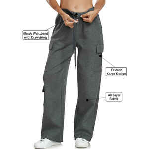 Pantalones Cargo Casuales de Algodón 100% para Mujer, Súper Suaves, Transpirables, Pantalones Jogger para Mujer, Pantalones Cómodos 2026 - Product Image 6