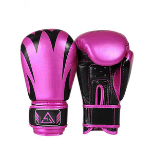 Gants de boxe en cuir de qualité supérieure Entraînement Mma Kickboxing Muay Thai - Product Image 6