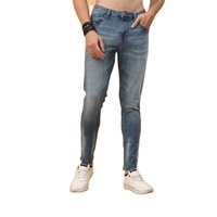 Jeans droits de qualité supérieure pour hommes et femmes, vente en gros, personnalisables OEM, 100 % coton, style urbain, couleur unie, respirants, tricotés