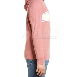 Sweats à capuche en coton mélangé à la mode pour l'extérieur Vêtements d'hiver décontractés Style de rue Vente en gros Sweats à capuche personnalisés - Product Image 3