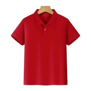 Verano Color sólido logotipo personalizado impresión niños Polo camisa transpirable suave niños puro algodón niños Polo camiseta para hombres - Product Image 3