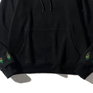 Top tendance de haute qualité hommes broderie sweats à capuche sur mesure style parfait respirant léger hommes broderie sweats à capuche - Product Image 6