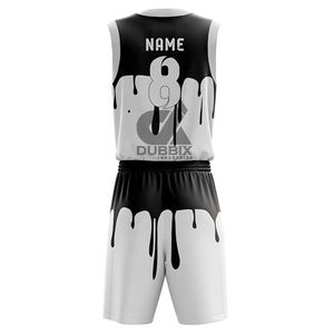 Uniforme de Baloncesto Estampado en 3D de Talla Grande, Nuevo Diseño, Ropa Deportiva para Adultos, Transpirable, Logotipo Personalizado, Opciones de Color al por Mayor - Product Image 6