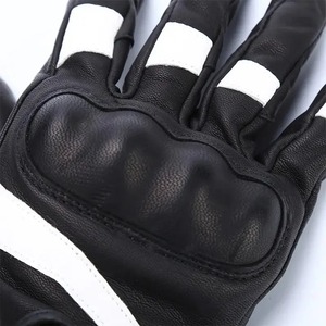 Guantes de moto personalizados para hombre y mujer, materiales de cuero, deportes, ciclismo, logotipo personalizado/Diseño, guante de carreras de motos de gama baja - Product Image 6