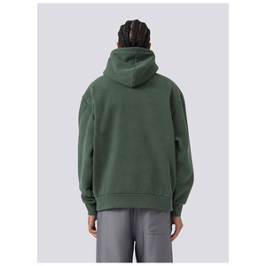 Sweat à capuche à capuche avec poche avant aux poignets élastiques pour hommes, veste en tissu confortable en mélange de coton de qualité supérieure pour hommes - Product Image 6
