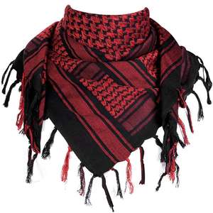 Écharpe Keffiyeh Wrap pour hommes et femmes Écharpe du désert en coton Shemagh - Product Image 5