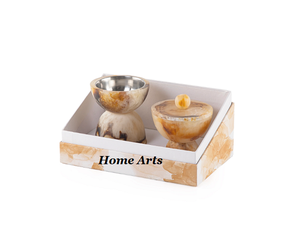 Quemador de incienso Bakhoor de resina de Color Beige hecho a mano, tamaño y forma personalizados, Mabkhar decorativo para el hogar de la India - Product Image 2