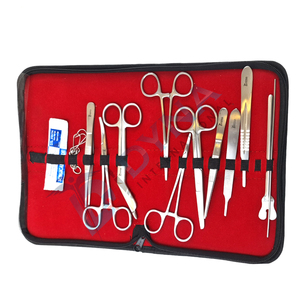 Kit de chirurgie mineure de haute qualité de 18 pièces avec étui de transport, instruments de chirurgie mineure certifiés CE - Product Image 6