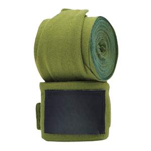 Bandes de boxe rapides en coton blanc de haute qualité pour l'entraînement physique professionnel, durables, avec coussin en gel respirant, écologiques, confortables et imprimées - Product Image 5