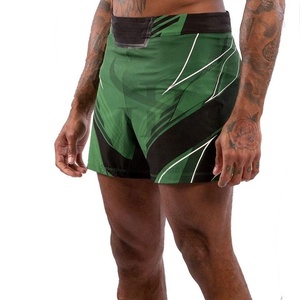 Short de combat MMA personnalisé de qualité supérieure Short MMA camouflage OEM Short MMA à taille élastique avec fermeture velcro aux meilleurs prix - Product Image 2