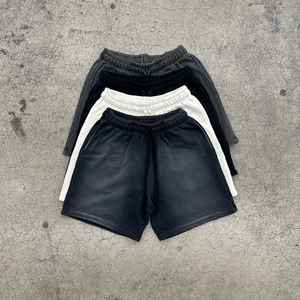 Shorts de sport pour hommes 2025, entraînement en salle de sport, fitness, respirant, en toile, 4 poches, logo frontal uni, séchage rapide - Product Image 2