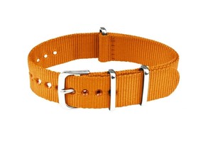 N32 Professional Orange Soft Water-Resistant Nylon Adjustable Lightweight Breathable 14-22mm Smart <b>Watch</b> Band Sport Unisex - Product Image 3