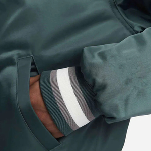 Chaqueta de bombardero de satén hecha a medida de alta calidad para hombres, diseño superior, moda de invierno, chaqueta de bombardero de invierno duradera para hombres - Product Image 6