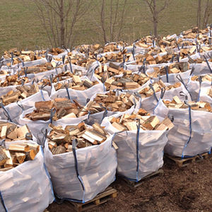 Grands sacs à bois de chauffage utilisés pour l'emballage du bois de chauffage, capacité de chargement de 1000 à 2000 kg, sac à bois de chauffage jumbo en vrac, super sac - Product Image 4
