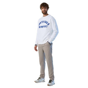 Sweat-shirt à col rond de coupe régulière en coton polaire personnalisé pour hommes avec motif imprimé Streetwear d'hiver respirant et écologique - Product Image 3