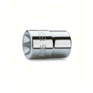 Chiavi a Bussola Quadrate Femmina Cromate da 3/8'' per Viti con Profilo Torx - Product Image 2