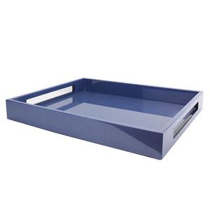 Bandeja de madera MDF hecha a mano, tamaño personalizado, rectángulo, diseño elegante para el hogar, restaurante, hotel, bandeja decorativa ecológica para servir alimentos - Product Image 1