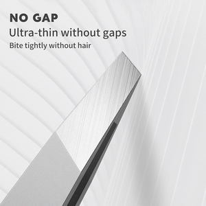 Pinzas para Cejas de Alta Calidad, Incoloras, de Acero Inoxidable, Depiladoras de Cejas para Uso Doméstico y en Salones - Product Image 6