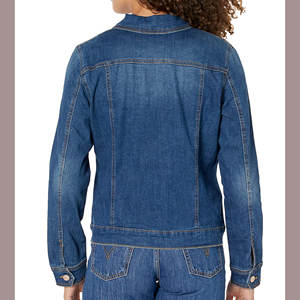 Nouvelles vestes en jean de haute qualité, respirantes, service OEM, dernier design, vente en gros, vêtements décontractés, vestes en jean pour femmes - Product Image 4