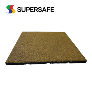 Pisos de goma duraderos de alta densidad para parques recreativos, esteras de seguridad de fuerza elástica, excelente durabilidad - Product Image 4