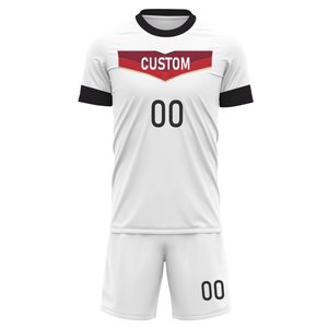 Ensembles de maillots de football par sublimation Maillot à manches mi-longues pour l'équipe professionnelle Deux uniformes de football - Product Image 3