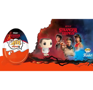 Vente en gros de Kinderr Joy Stranger Things Série Netflix T1x36 36 œufs surprise de 20 g chacun avec 23 figurines de collection de style Funko - Product Image 2