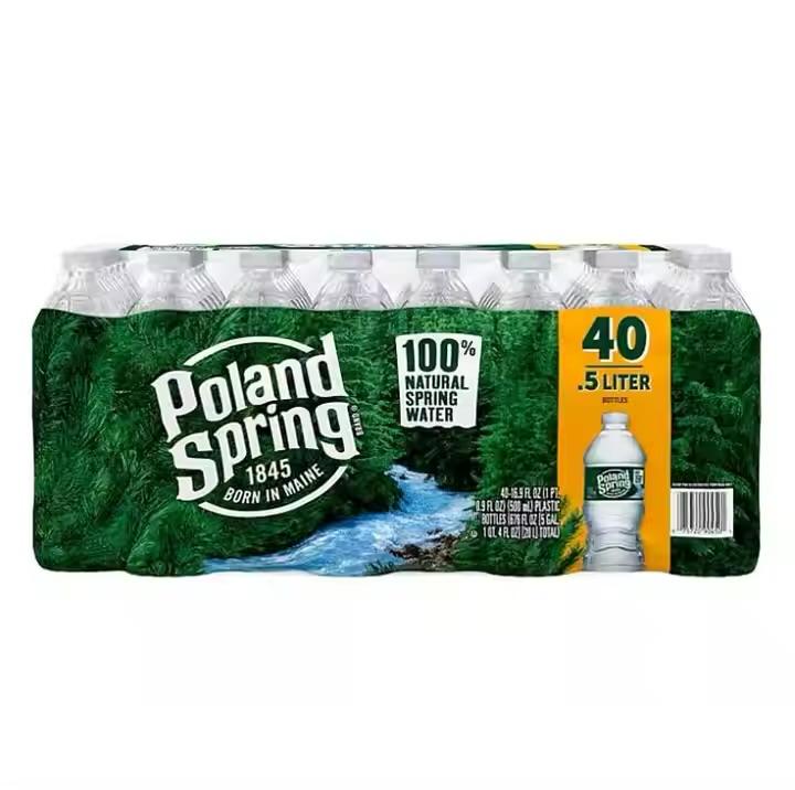 POLAND SPRING น้ําพุธรรมชาติ 100% / ขวดน้ําเนสท์เล่เพียวไลฟ์คุณภาพสูง