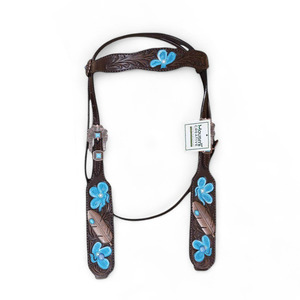 Juego de tachuelas de cabeza y cuello de pecho de cuero occidental más vendido, juego de tachuelas de cabeza de cuero mecanizado a mano listo para enviar - Product Image 3