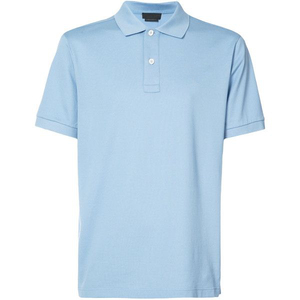 Camiseta Polo con estampado personalizado de logotipo en blanco para hombre, camiseta Polo de Golf liso de algodón 100% - Product Image 3
