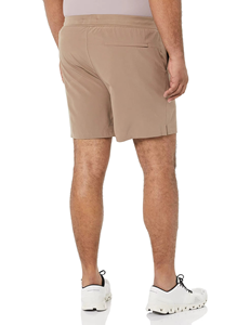 กางเกงขาสั้นผ้าตาข่ายแห้งเร็วสำหรับผู้ชายกางเกงวิ่งออกกำลังกายผ้ายืดโพลีเอสเตอร์สแปนเด็กซ์ - Product Image 5