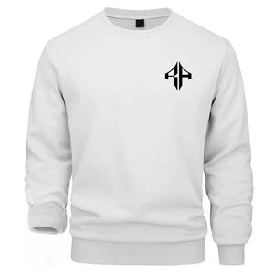 Sudadera para Hombre de Invierno con Cuello Redondo, Logotipo Personalizado, Diseño Sólido, 100% Algodón, Felpa, Secado Rápido, Servicio OEM de Alta Calidad - Product Image 3