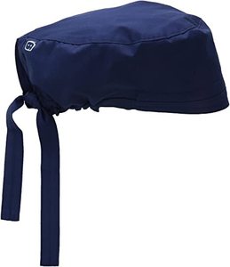 Gorro quirúrgico para enfermera, gorro de médico de tela de algodón, gorro de enfermera con máscara, lazo en la espalda, Doctor ER, quimio, cirugía, Calavera hecha a mano - Product Image 4