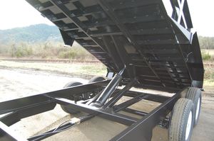New Hydraulic Aluminum Alloy 16 ft <b>Farm</b> Dump <b>Trailer</b> with Tractor <b>Trailer</b> Axle Durable Construction 4-Year Warranty - Product Image 3