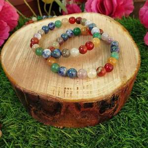 Wholesale Bulk Supply Natural Seven Chakra Healing <b>Crystal</b> Craft Bracelet Gemstone Beads Yoga Meditation Energy Jewelry - Product Image 3