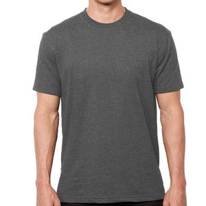 Camiseta de mezcla triple, camisetas a granel para hombre, camisetas suaves preencogidas de algodón Premium de manga corta con cuello redondo, camisetas informales ajustadas - Product Image 5