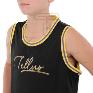 ชุดบาสเก็ตบอลดีไซน์ใหม่ ขายดี ชุดบาสเก็ตบอลเด็ก สไตล์ล่าสุด คุณภาพดีที่สุด ชุดบาสเก็ตบอลเด็ก - Product Image 3