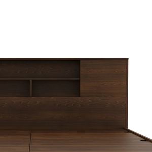 Lit Queen Moza en teck massif, matériaux de haute qualité pour chambre à coucher, hôtel, villa. - Product Image 4