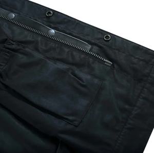 Nouveauté : Gilets de moto en cuir noir pour homme, vestes en cuir personnalisées, imprimées, respirantes, avec fermeture éclair, pour l'hiver - Product Image 6